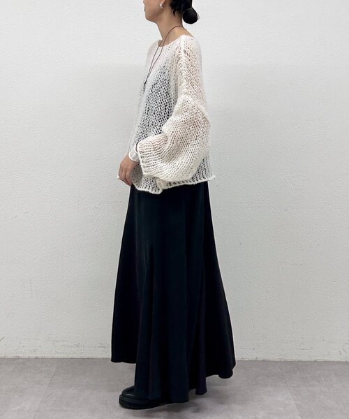「LOUNGEDRESS」 キャミソールワンピース SMALL ブラック レディースの画像