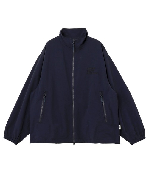「ANME」 ナイロンブルゾン X-LARGE ネイビー レディース_画像4