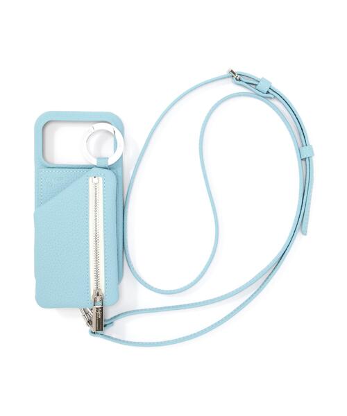 エジューajew iPhone17ケース ストラップ付き ajew（エジュー） 【iPhone対応】 ajew cadenas zipphone case