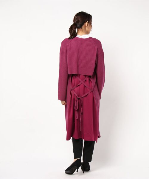 「JILL STUART」 ニットカーディガン FREE ブラック レディース_画像2