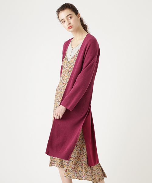 「JILL STUART」 ニットカーディガン FREE ブラック レディース_画像3