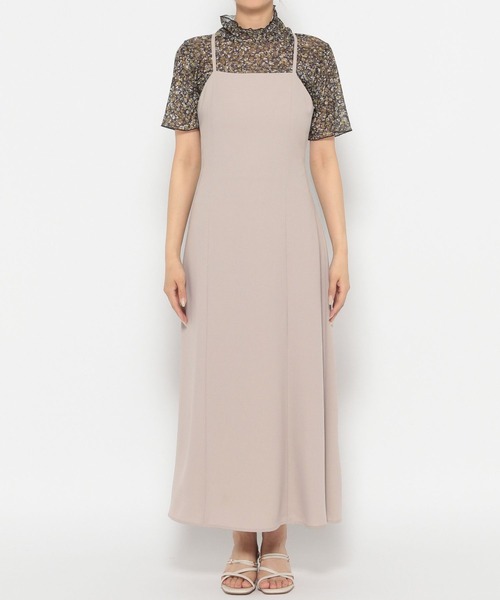 「Andemiu」 キャミソールワンピース FREE ブラック レディース_画像2