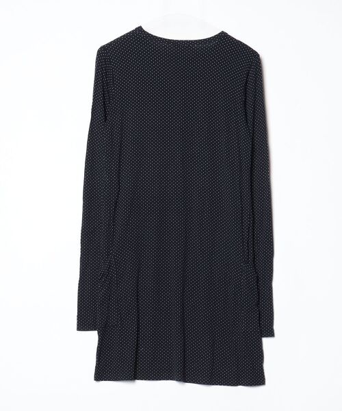 「agnes b.」 長袖ワンピース 2 ネイビー レディースの画像