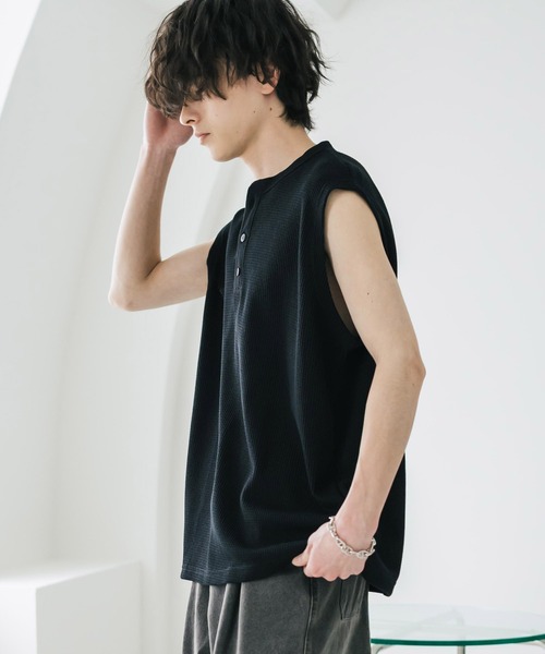 Rocky Monroe（ロッキーモンロー） タンクトップ オーバーサイズ T/C