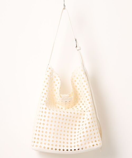 ショルダーバッグ バッグ an meets zakka パンチングショルダーバッグ