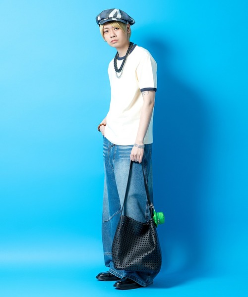 ショルダーバッグ バッグ an meets zakka ダイヤパンチングシボ合成