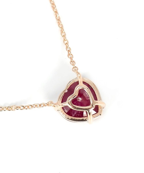 ネックレス ルビーハート Necklace レディース メンズの画像