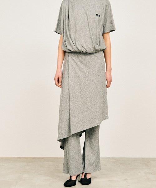 パンツ 「2026Summer Pre-Order」スラブレイヤードパンツ / Slub Layered Pants レディースの画像