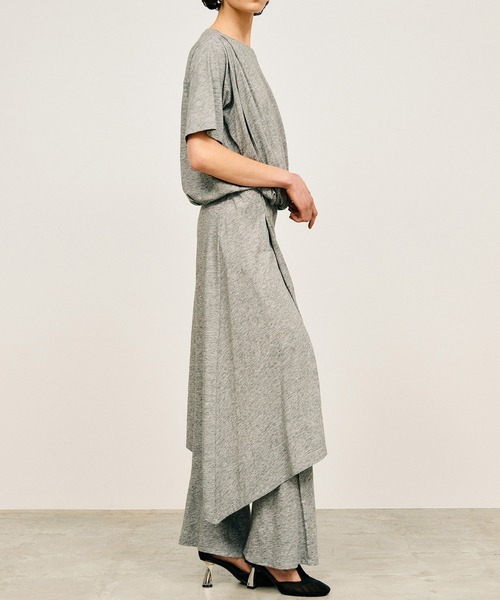 パンツ 「2026Summer Pre-Order」スラブレイヤードパンツ / Slub Layered Pants レディースの画像