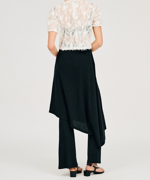 パンツ 「2026Summer Pre-Order」スラブレイヤードパンツ / Slub Layered Pants レディースの画像