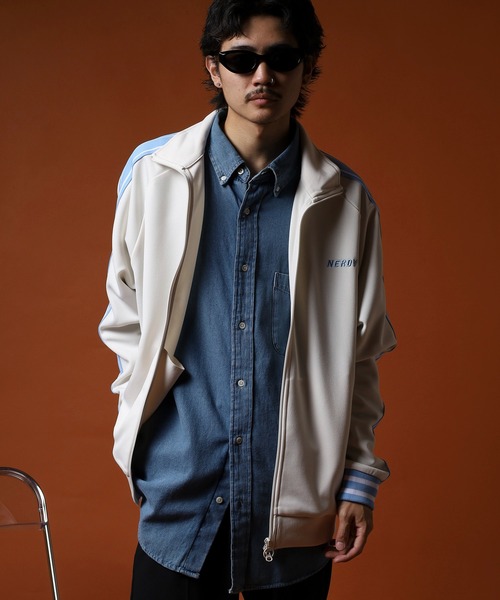 「NERDY」 ブルゾン M ライトパープル メンズ_画像4