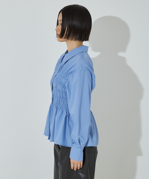 「NOMINE」 長袖シャツ フリー ボルドー レディース_画像5