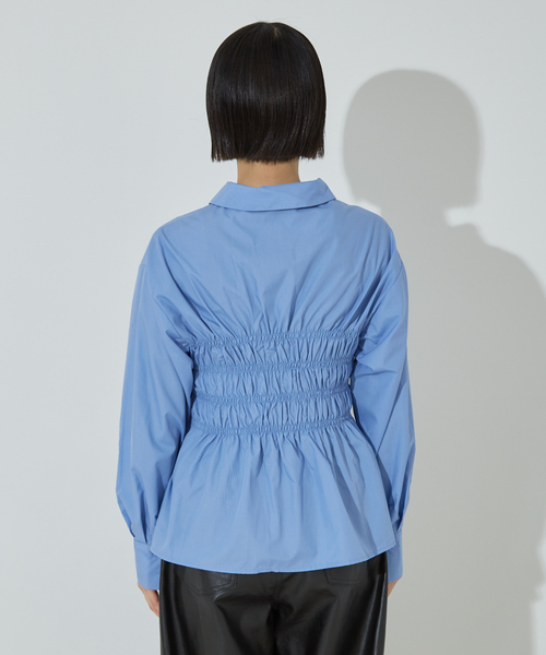 「NOMINE」 長袖シャツ フリー ボルドー レディース_画像6