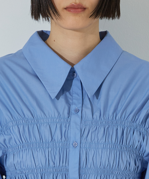 「NOMINE」 長袖シャツ フリー ボルドー レディース_画像7
