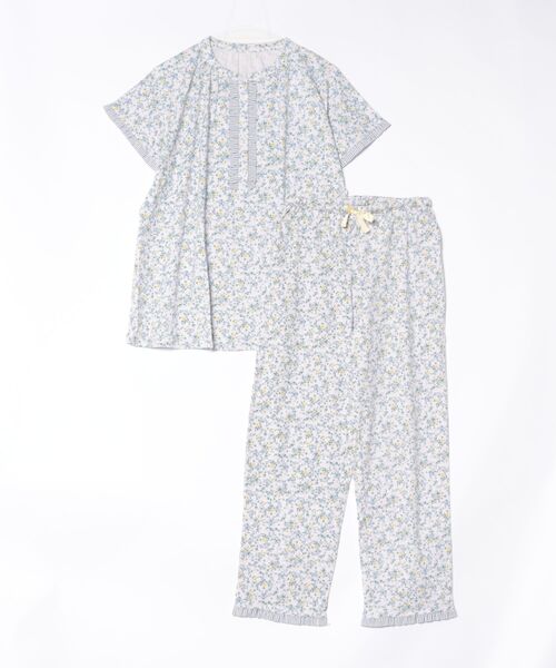 KID BLUE マタニティウェア パジャマ　ルームウェア　半袖　M〜L KID BLUE（キッドブルー） パジャマ ルームウェア -26リトルフラワー
