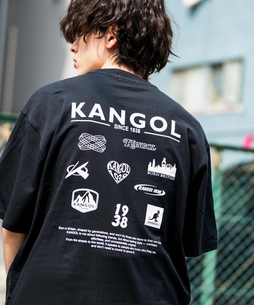 KANGOL（カンゴール） tシャツ 別注コラボ 接触冷感オーバーサイズ
