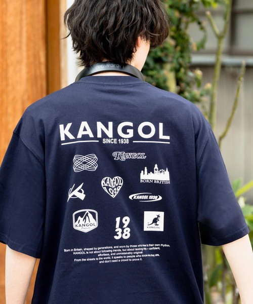 KANGOL（カンゴール） tシャツ 別注コラボ 接触冷感オーバーサイズ
