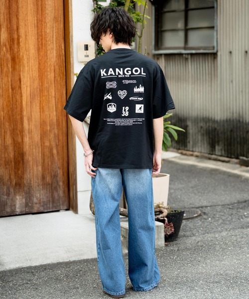 KANGOL（カンゴール） tシャツ 別注コラボ 接触冷感オーバーサイズ