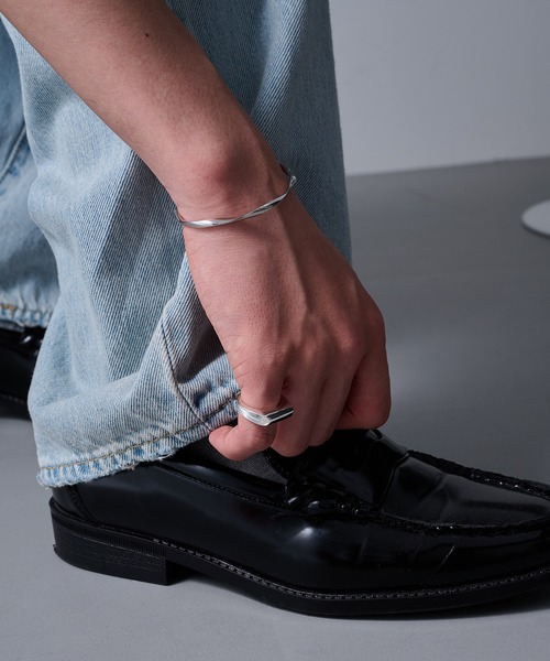 指輪 リング 「MAISON CLUB」Solid Edge Square Ring Silver925 KUN メンズ レディースの画像