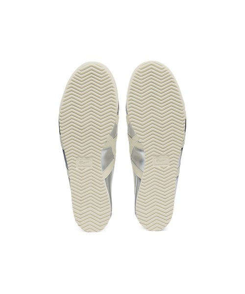 「Onitsuka Tiger」 ローカットスニーカー 26 しろがね色系余分の物 レディース