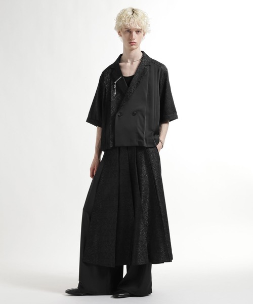 【HARE、Men’s】ショートプリーツジャケット HARE（ハレ） ジャケット テーラードジャケット 「SET UP対応