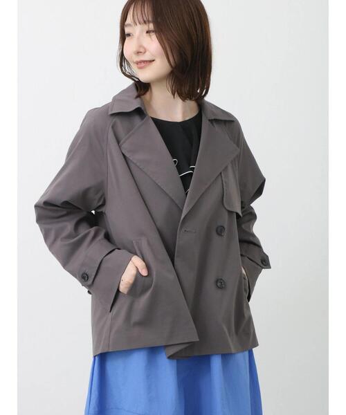 「Te chichi TERRASSE」 トレンチコート F ベージュ レディース_画像2