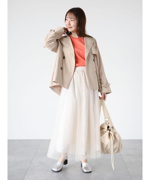 「Te chichi TERRASSE」 トレンチコート F ベージュ レディース_画像4