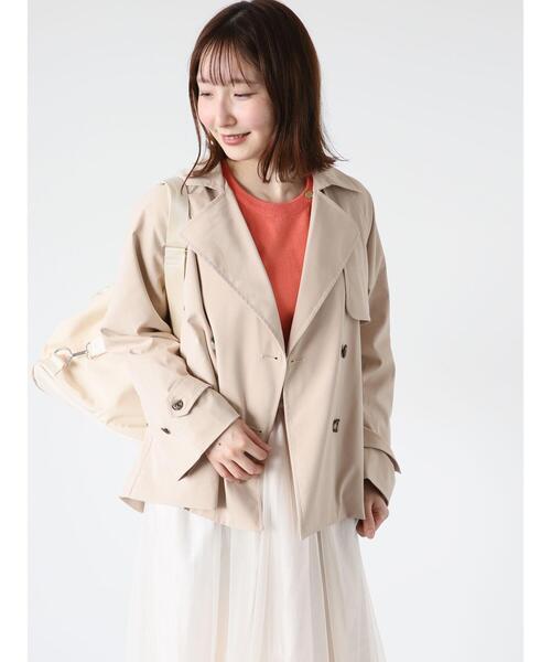 「Te chichi TERRASSE」 トレンチコート F ベージュ レディース_画像5