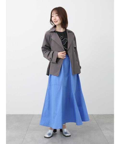「Te chichi TERRASSE」 トレンチコート F ベージュ レディース_画像7