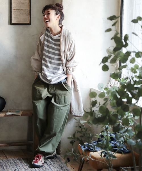 「soulberry」 カーゴパンツ 3L キャメル レディース_画像7