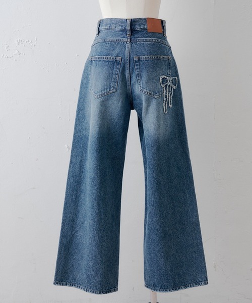 「Chico」 デニムパンツ MEDIUM ブルー レディース_画像7