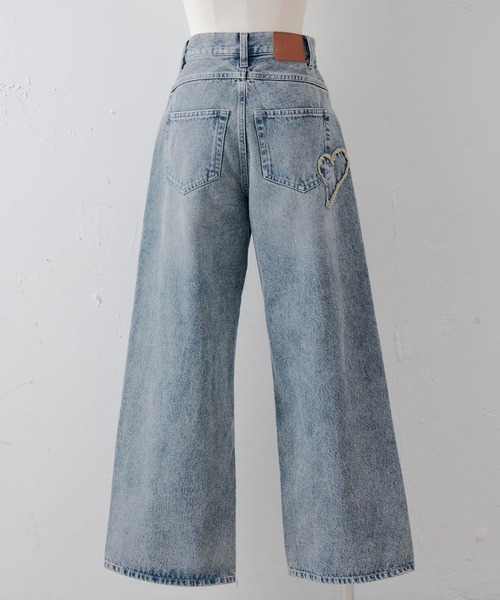 「Chico」 デニムパンツ MEDIUM ブルー レディース_画像8