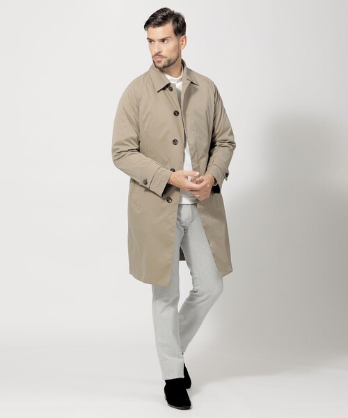 「EPOCA UOMO」 長袖Tシャツ 46 ホワイト メンズ_画像4