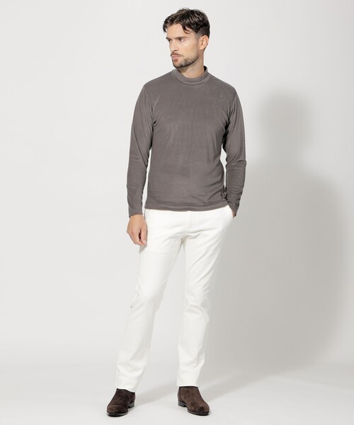 「EPOCA UOMO」 長袖Tシャツ 46 ホワイト メンズ_画像5