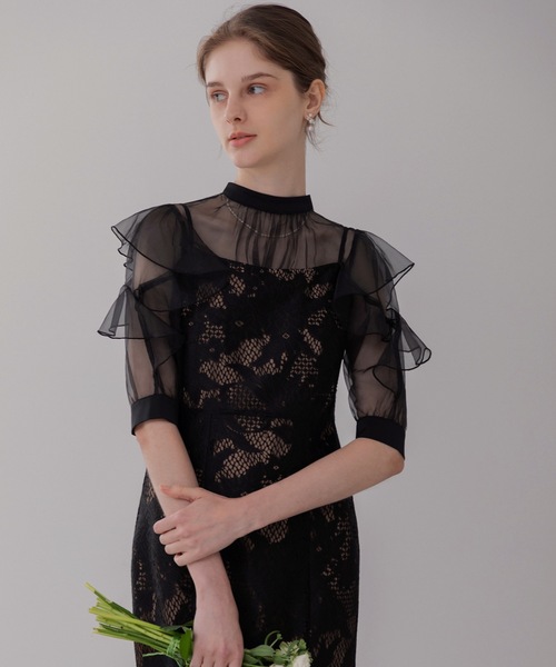 「Leja」 コンビワンピース SMALL グリーン レディース_画像5