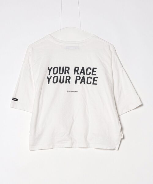 「AMERICANA」 半袖Tシャツ - ホワイト レディース_画像2
