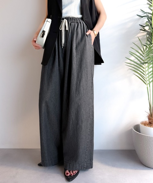 「Java」 デニムパンツ SMALL ブルー レディース_画像5