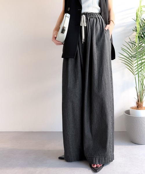 「Java」 デニムパンツ SMALL ブルー レディース_画像6