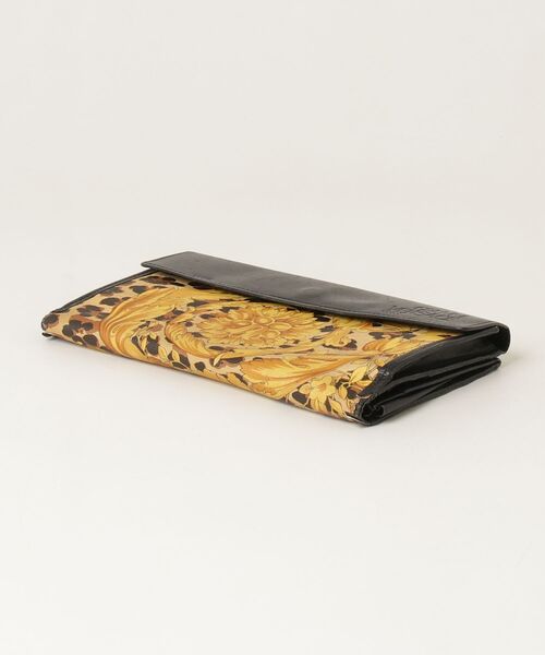 「GIANNI VERSACE」 花柄財布 - イエロー レディース_画像3