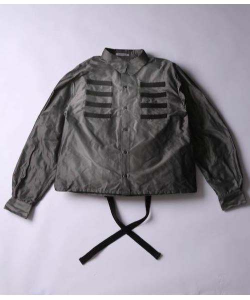 シャツ PLASTICTOKYO/プラスチックトーキョー/SHAPE MEMORY BACKPACK SHIRT メンズ レディースの画像