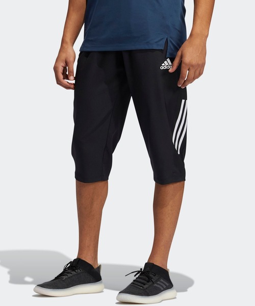AEROREADY 3ストライプス PRIMEBLUE カプリパンツ [AEROREADY 3-Stripes Primeblue Capri Pan