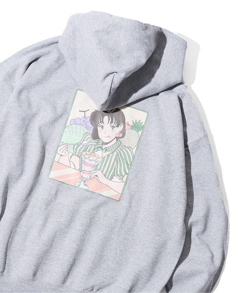 パーカー Rooptokyo限定 Fruit Of The Loom フルーツオブザルーム 火曜び 描き下ろしイラスト パーカー Zozotown Paypayモール店 通販 Paypayモール