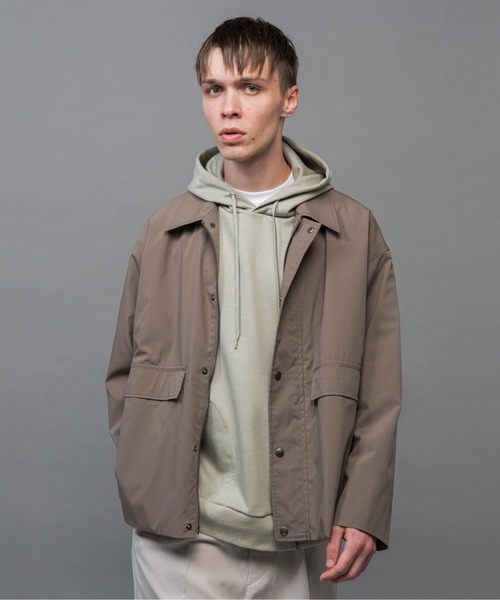 MR.OLIVE（ミスターオリーブ） パーカー ダブルエアーニット