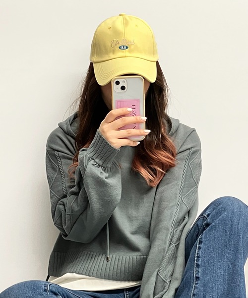 キャップ 帽子 ロゴ刺繍キャップ レディース メンズ : ZOZOTOWN Yahoo