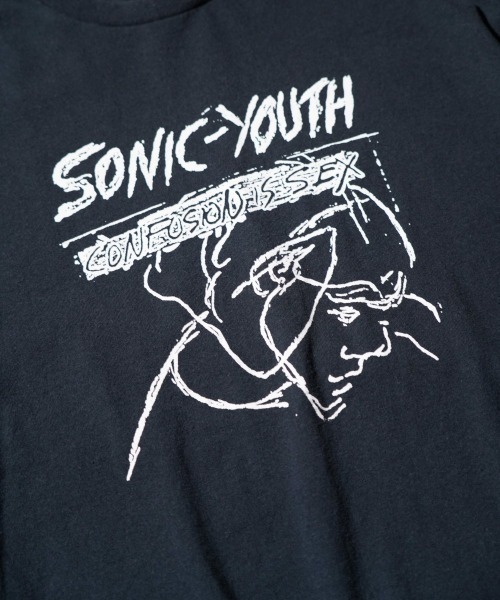 sonic youth tシャツ 「THRIFTY LOOK/スリフティールック」”SONIC