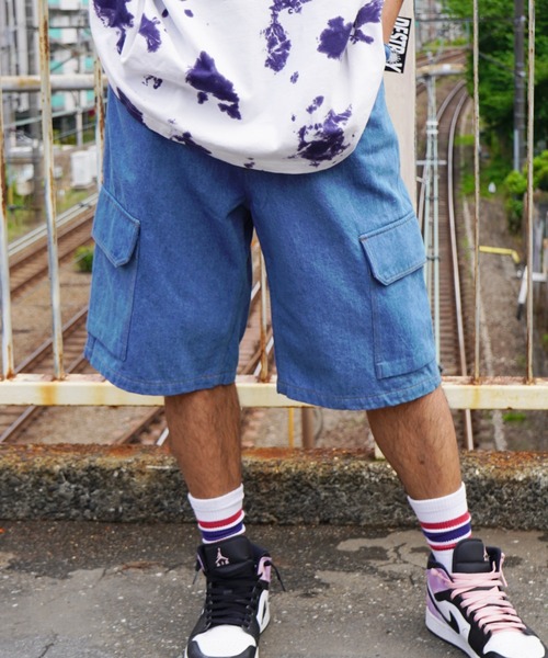 BEN DAVIS（ベンデイビス） パンツ 「BEN DAVIS」CARGO SHORTS DENIM