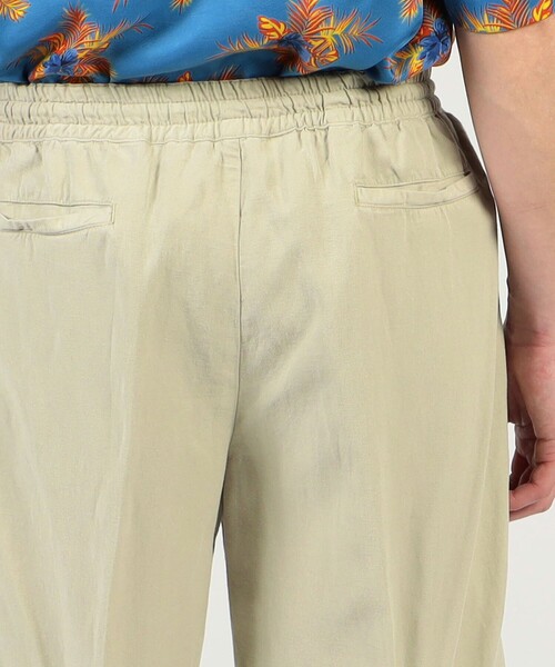 PT TORINO パンツ セルロースリネンコットン イージーショーツ