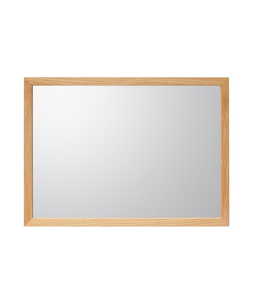 無印良品　オーク材ミラー(姿見)・大 無印良品（MUJI） インテリア 壁に付けられる家具ミラー オーク材 小