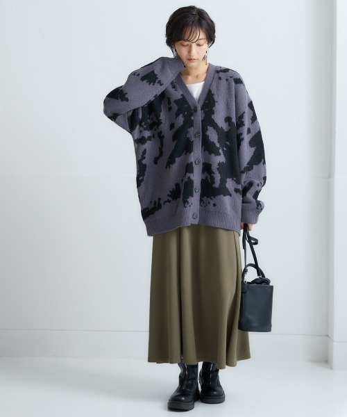 soyy. キョホウ　ニット カーディガン 長袖 soyy. キョホウ ニット カーディガン 長袖 シャギーニットカーディガン