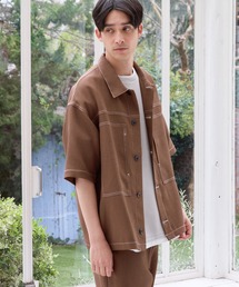 シャツ ブッチャーワークステッチシャツ/108968 メンズ｜ZOZOTOWN Yahoo!店